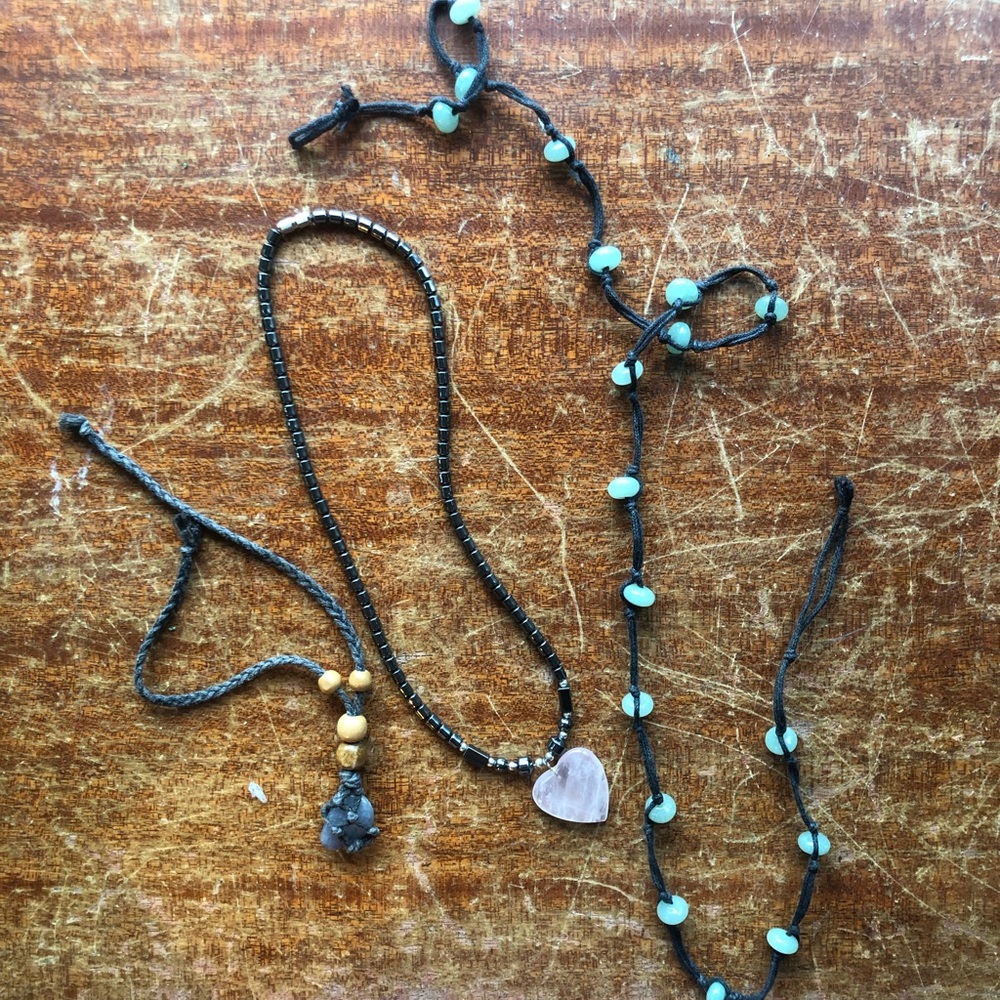 3/$15 choose one handmade beautiful crystal gemstone jewelry pieces